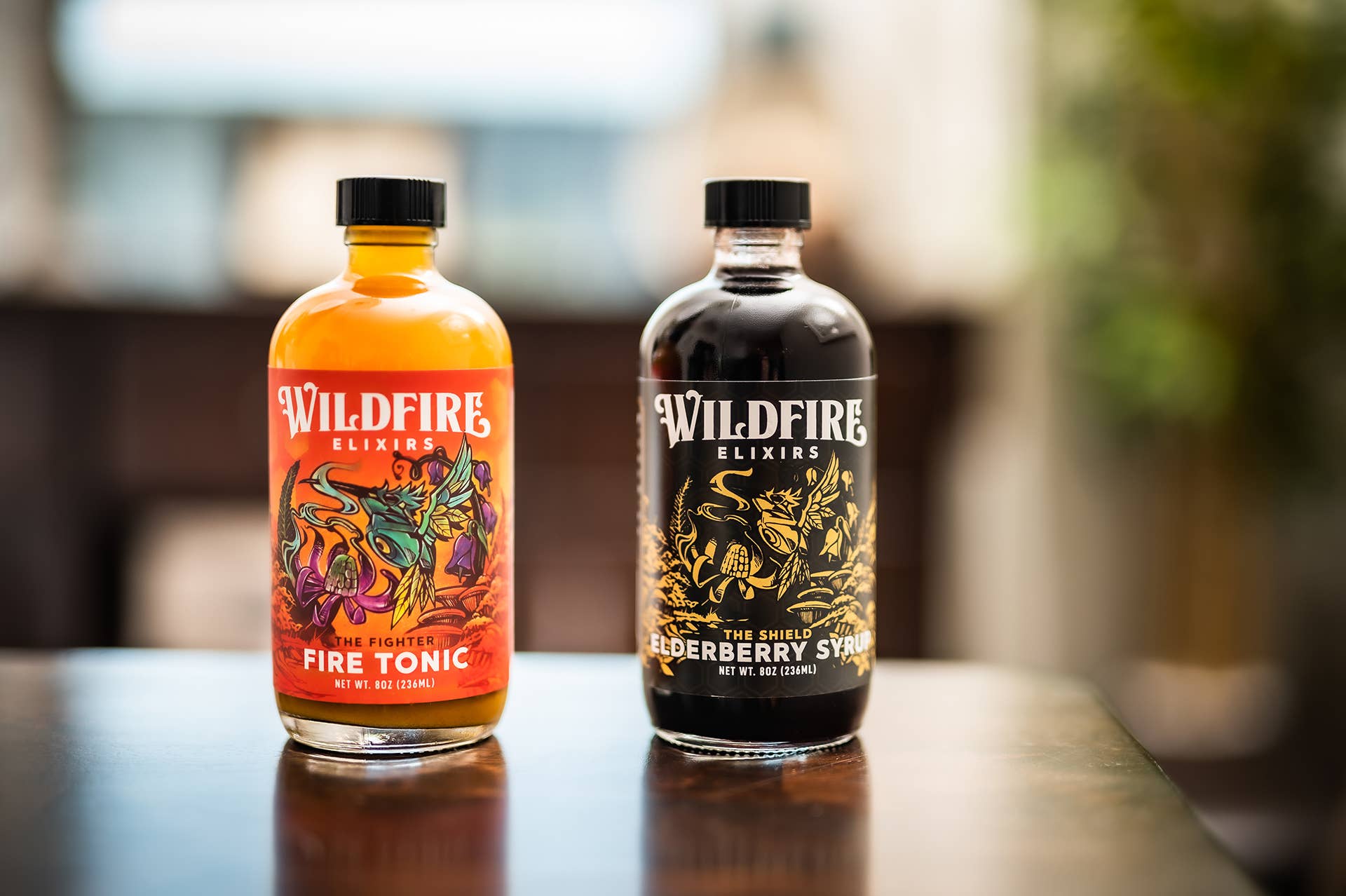 Wildfire Elixirs - Vendita all'ingrosso Sciroppi - Fire Tonic - The Fighter 236 ml3