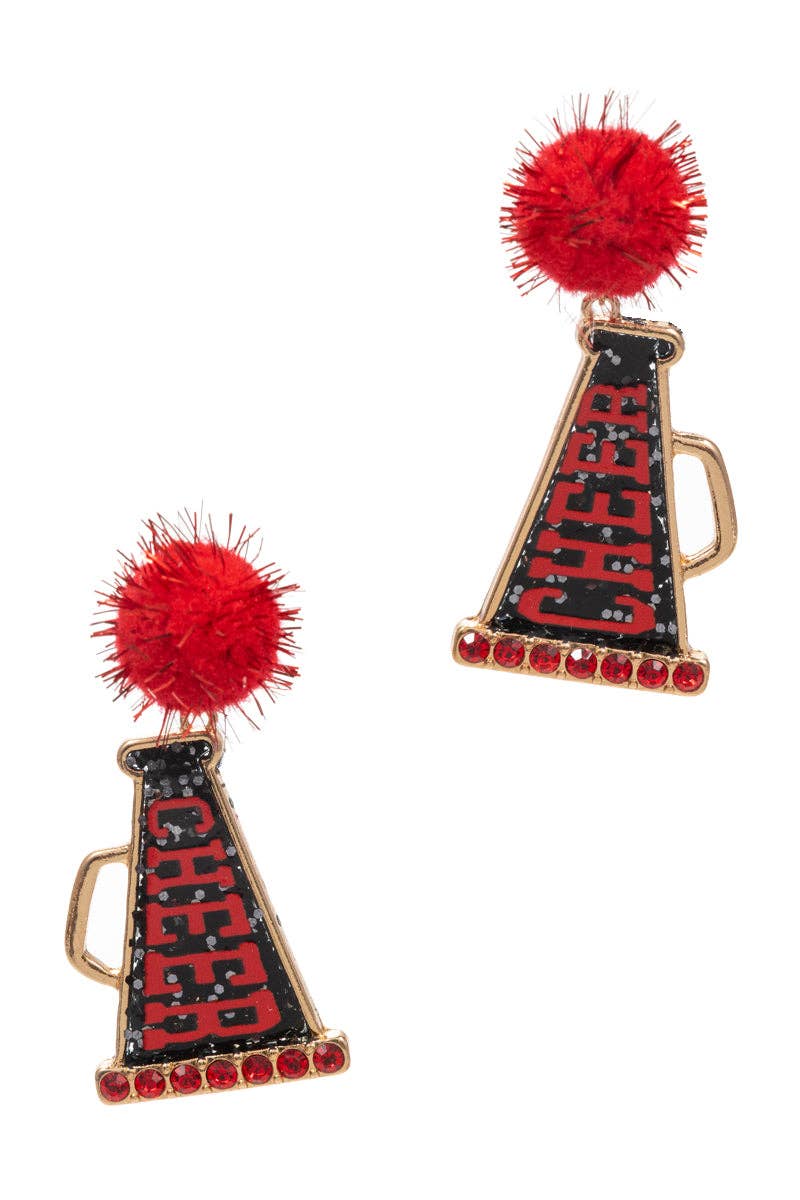 Designature New York – Großhandel Ohrstecker – Spieltag Jubel Megafon Acryl Ohrstecker9