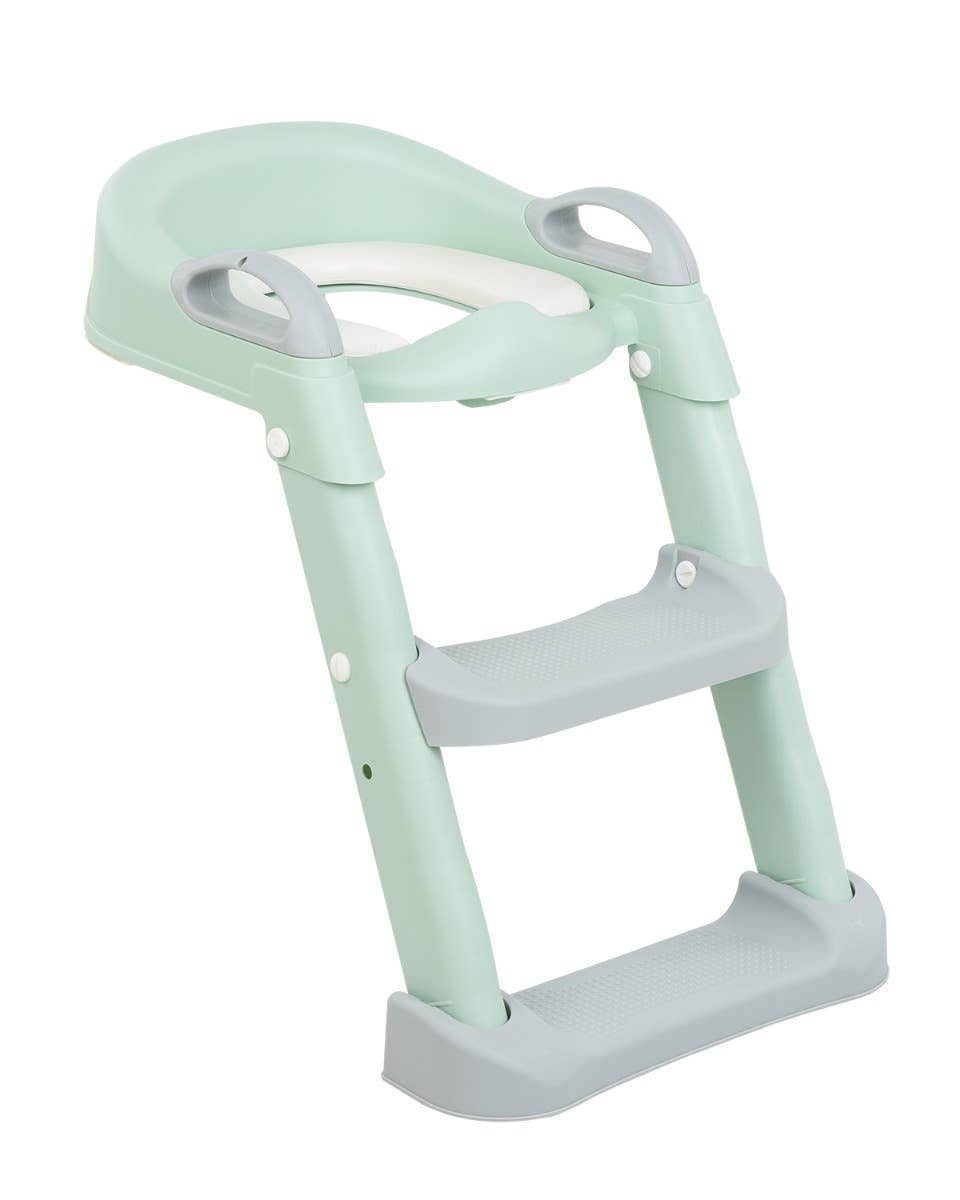 Kikkaboo - Wholesale Bathroom Accessory Set - Lea Menta Toilet Seat With Ladder0