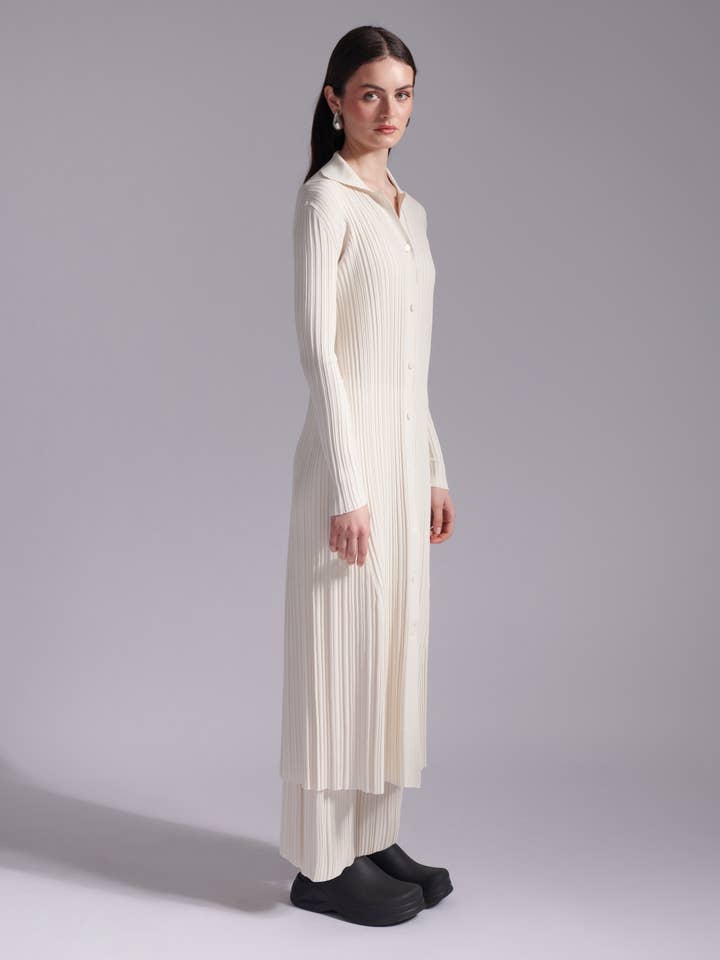 Ribbed long dress for wholesale by MRZ