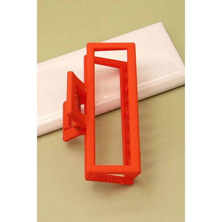 JOSSLYN by wall to wall - Wholesale Hair Clip - Women's - LARGE BIG BOLD OPEN HAIR CLAW CLIP | 40H408