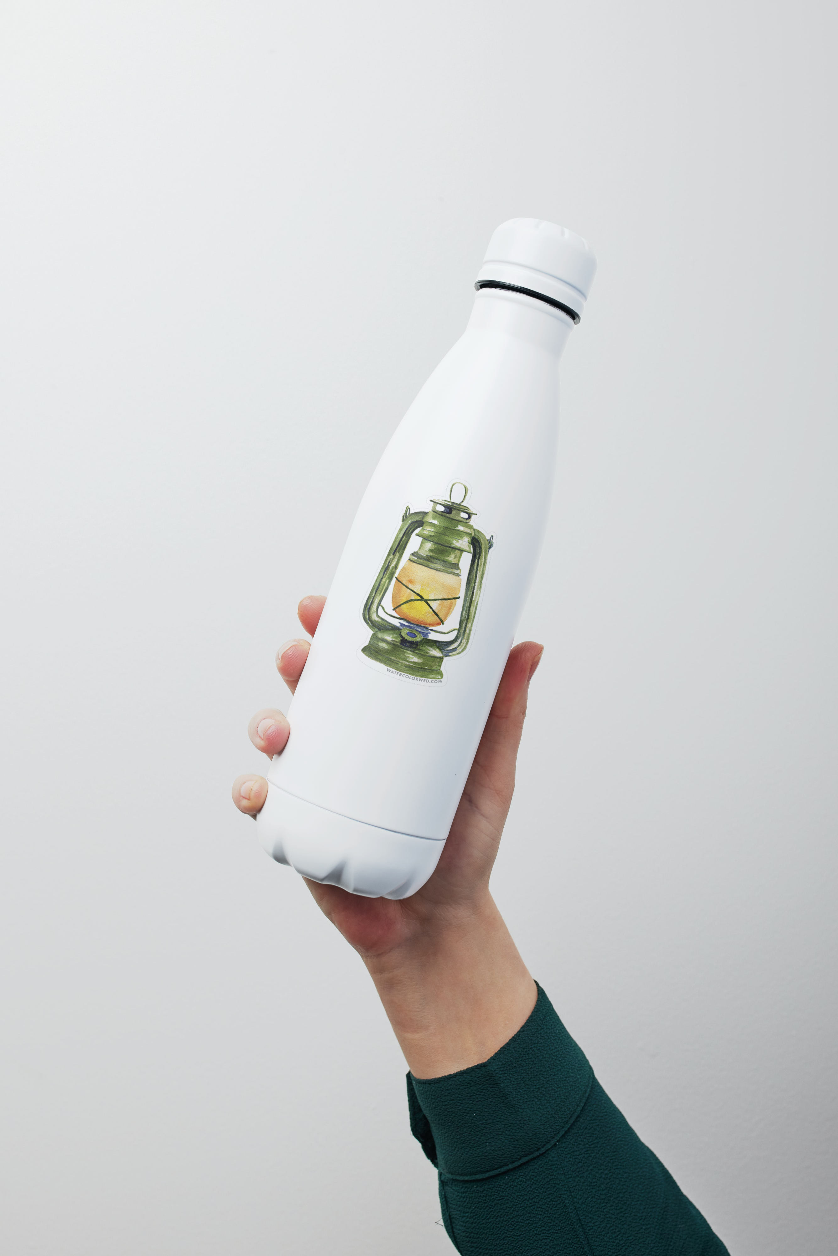 Watercolor Wednesday - Vente Autocollant - Autocollant de lanterne vintage1