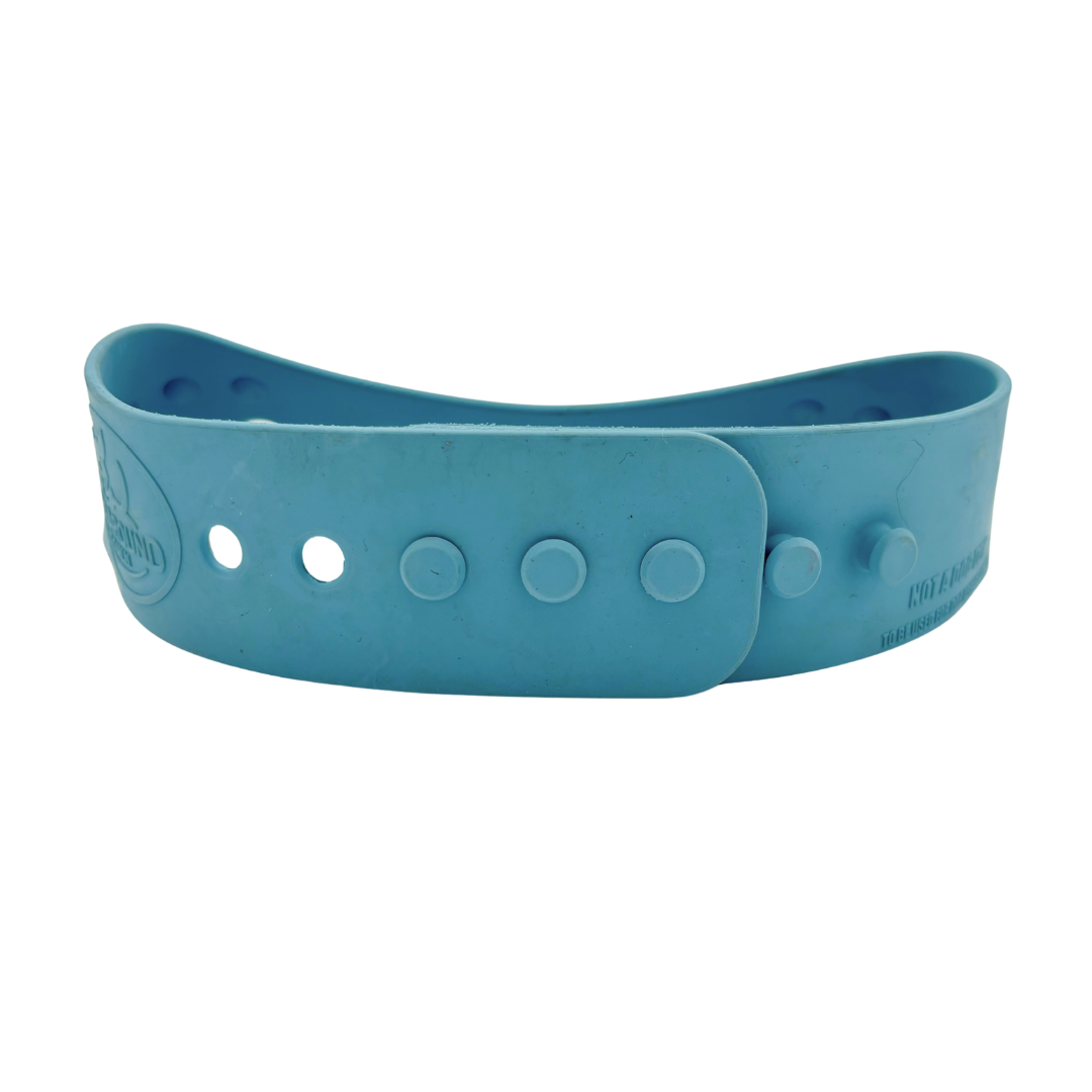 Wag Around Town - Wholesale Pet Bandana - Dog - Charmdana- Light Weight- Blue - Rubber Dog Bandana with Charms!6