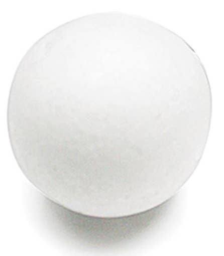 Angels Craft - Vente Matériels de bricolage - Balles en mousse, tailles assorties 1 « -7", blanches7