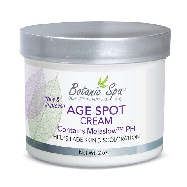Botanic Spa Age Spot Cream - 2 oz Jar - Helps Even Skin Tone for wholesale by Botanic Choice