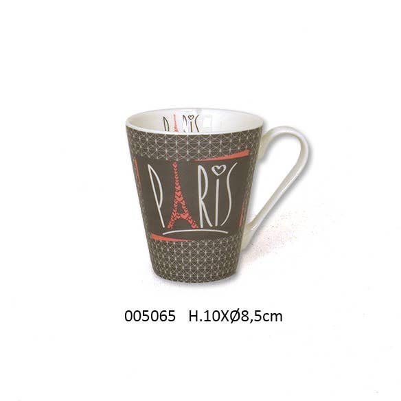 Becher 'Paris' H.10 x Durchm.8,5 cm / 325ml für den Großhandel von Faye