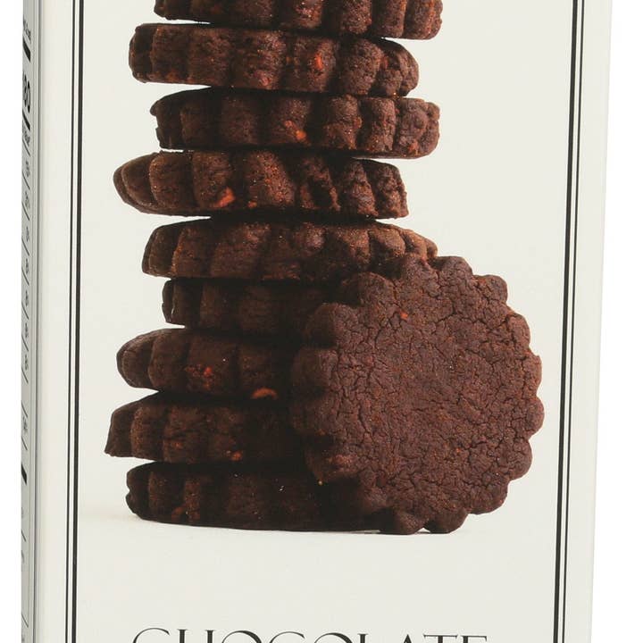 Everyday Supply Co - Wholesale Cookie - RUSTIC BAKERY SHORTBREAD CHOC CACAO NIB - Case of 120