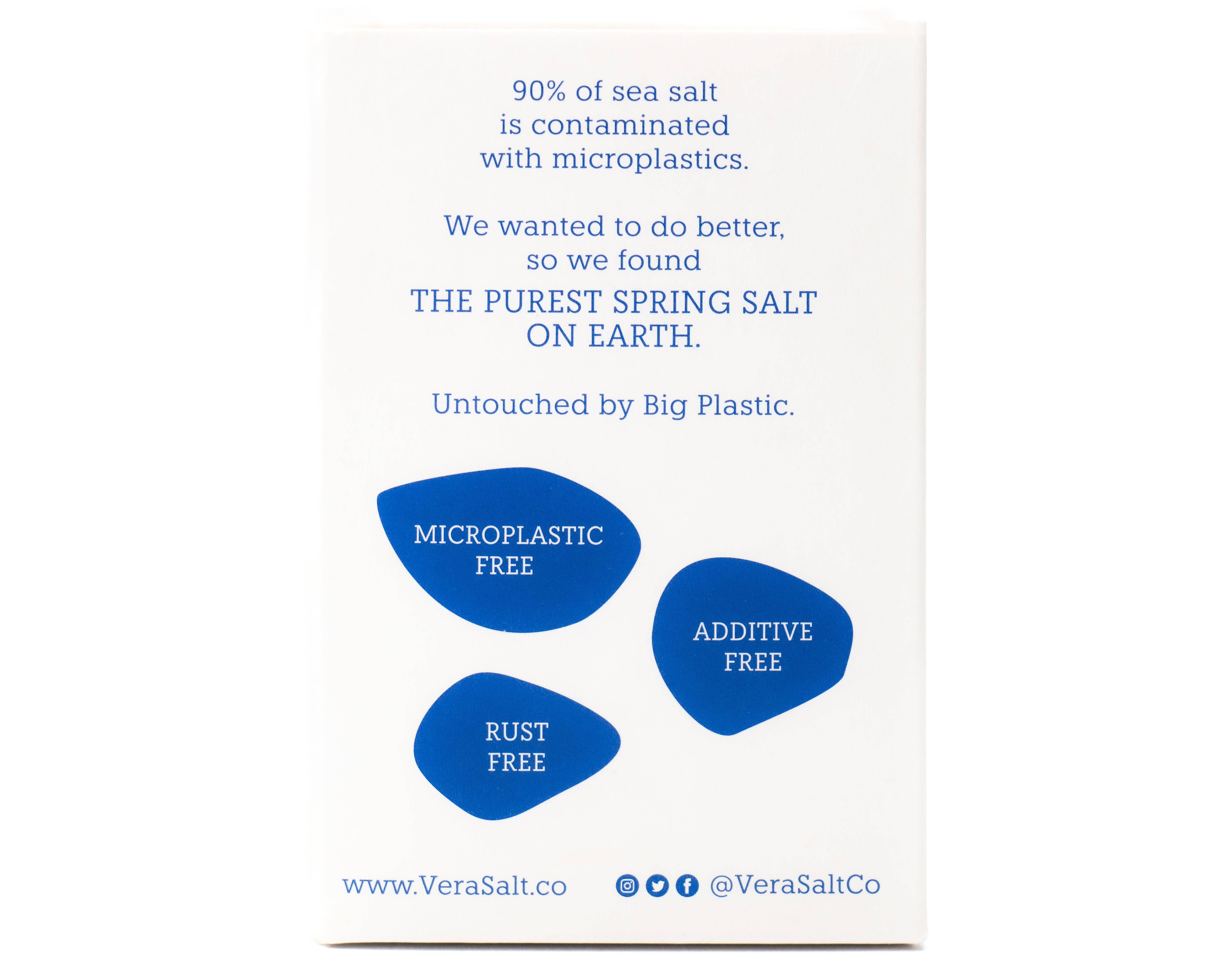 Vera Salt – wholesale Salt – Fine Spring Salt (300g) - Microplastic Free4