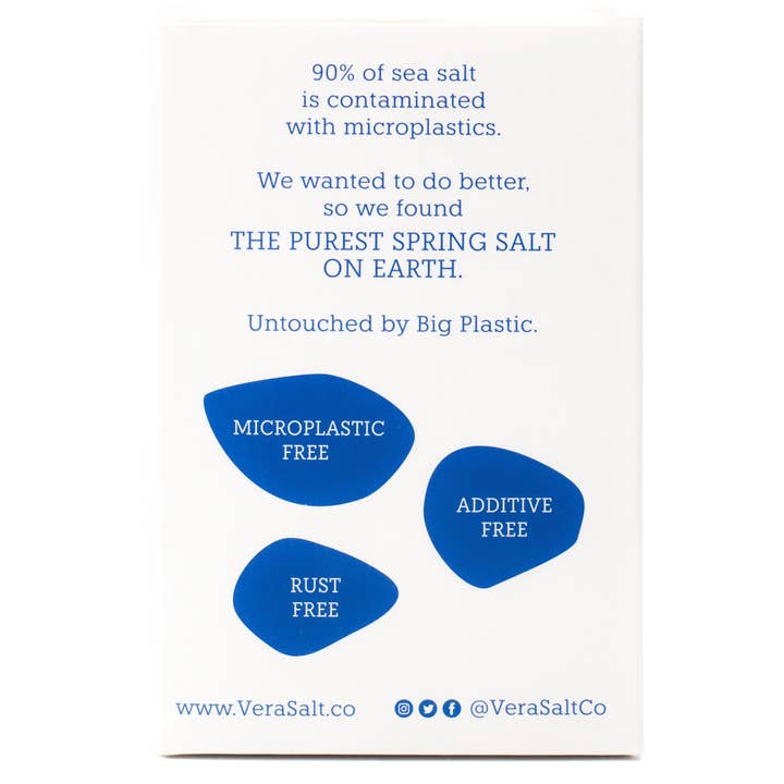 Vera Salt - Wholesale Salt - Fine Spring Salt (300g) - Microplastic Free4