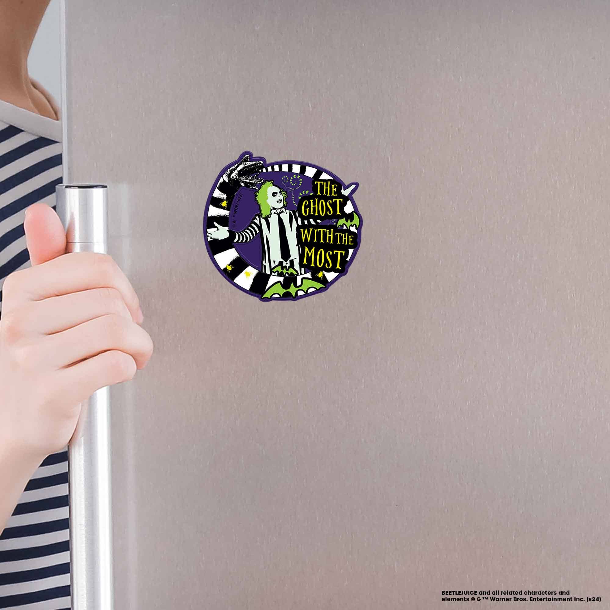 Open Road Brands, LLC - Wholesale Magnet - Beetlejuice Ghost with the Most Metal Magnet4