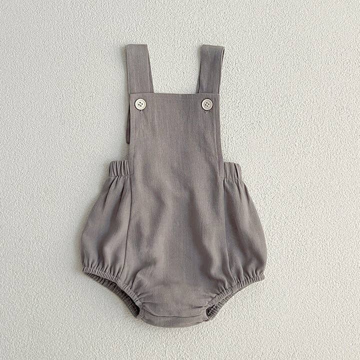 MyKids-USA® - Wholesale Overalls - Baby - Baby Unisex Solid Color Overalls Design bodysuit4