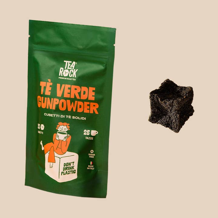 Gunpowder Green Tea Cubes for wholesale by Tea Rock