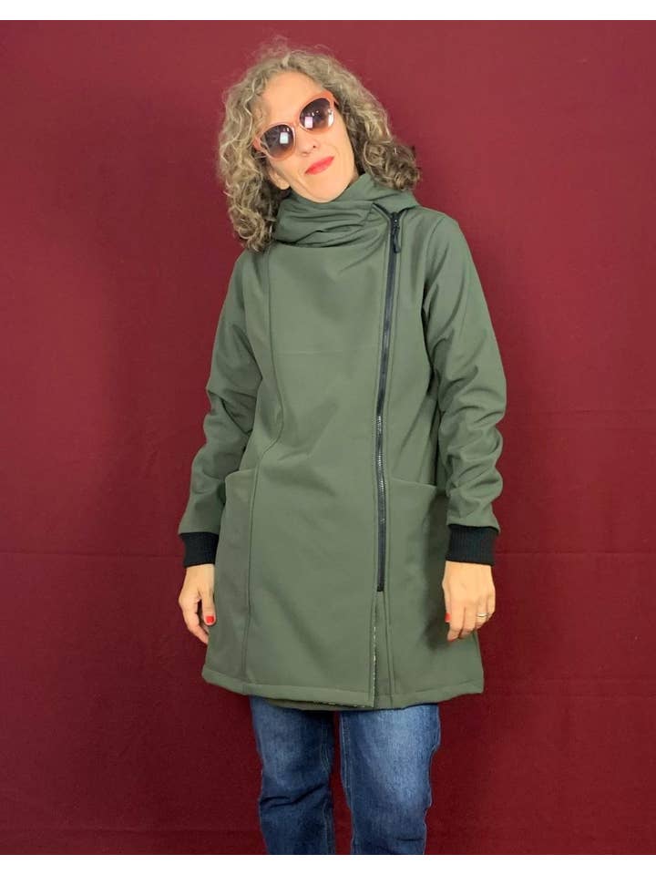 La Compiano - Wholesale Coat - Women's - Rex coat - Green