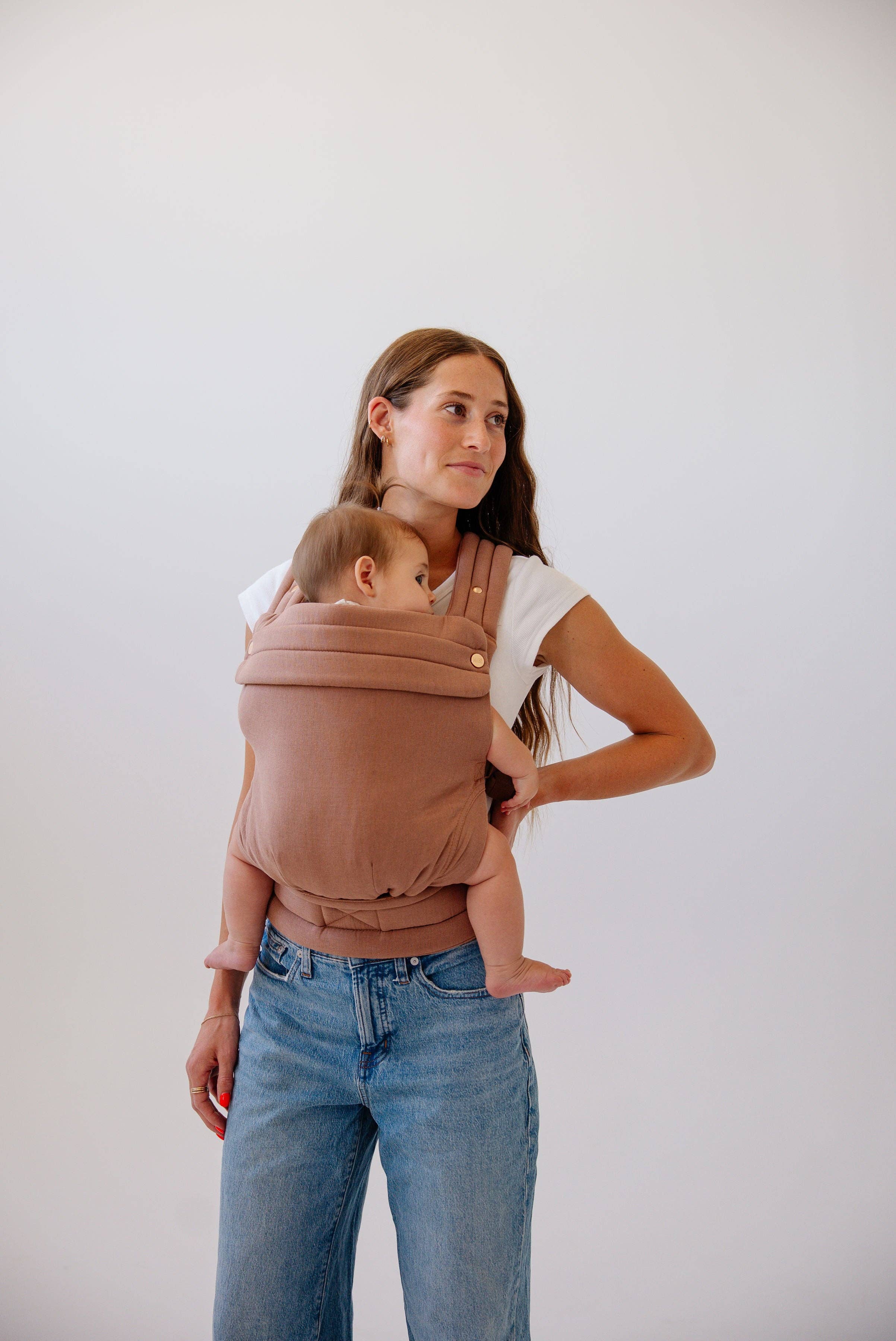Mabē Baby Carriers - Wholesale Baby Carrier - The Monarch Carrier - Mocha2