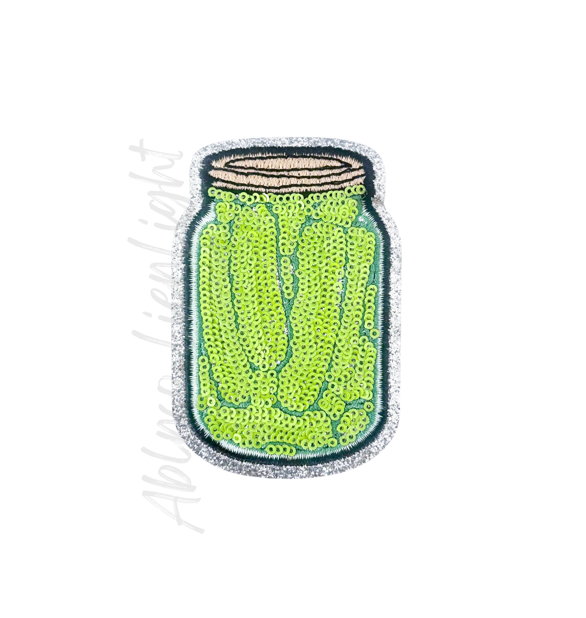ABLNco - Wholesale Patch - Pickle’s Jar Food Sequin Patch 0