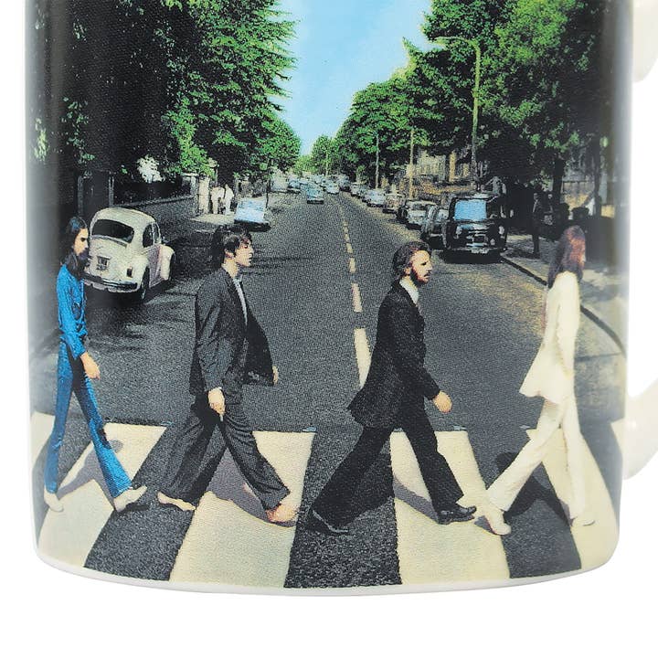 Half Moon Bay By Design - Wholesale Coffee Mug - Ceramic Mug The Beatles Abbey Road Album Cover