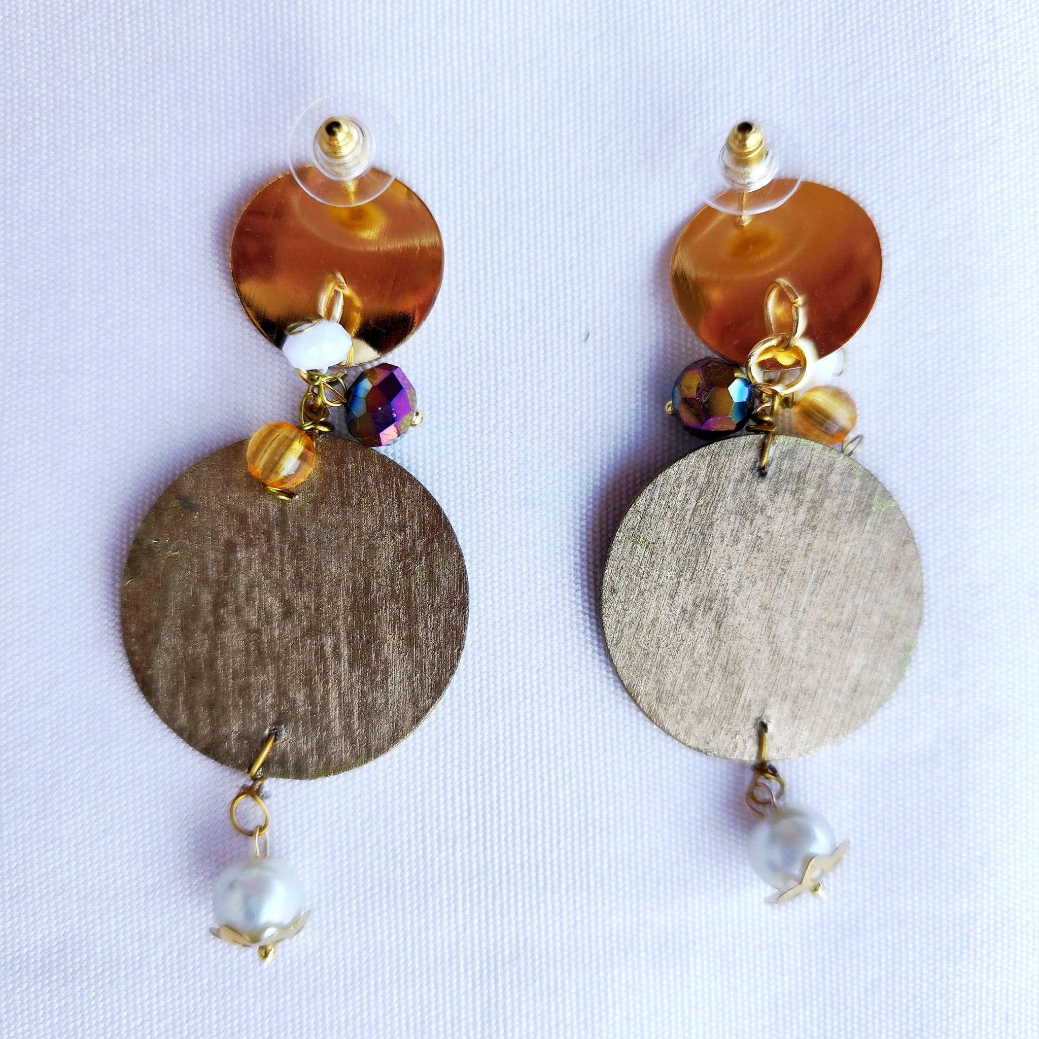 Wild & Free - Wholesale Dangle Earrings - Pendientes de madera de gatos Reina y Rey2