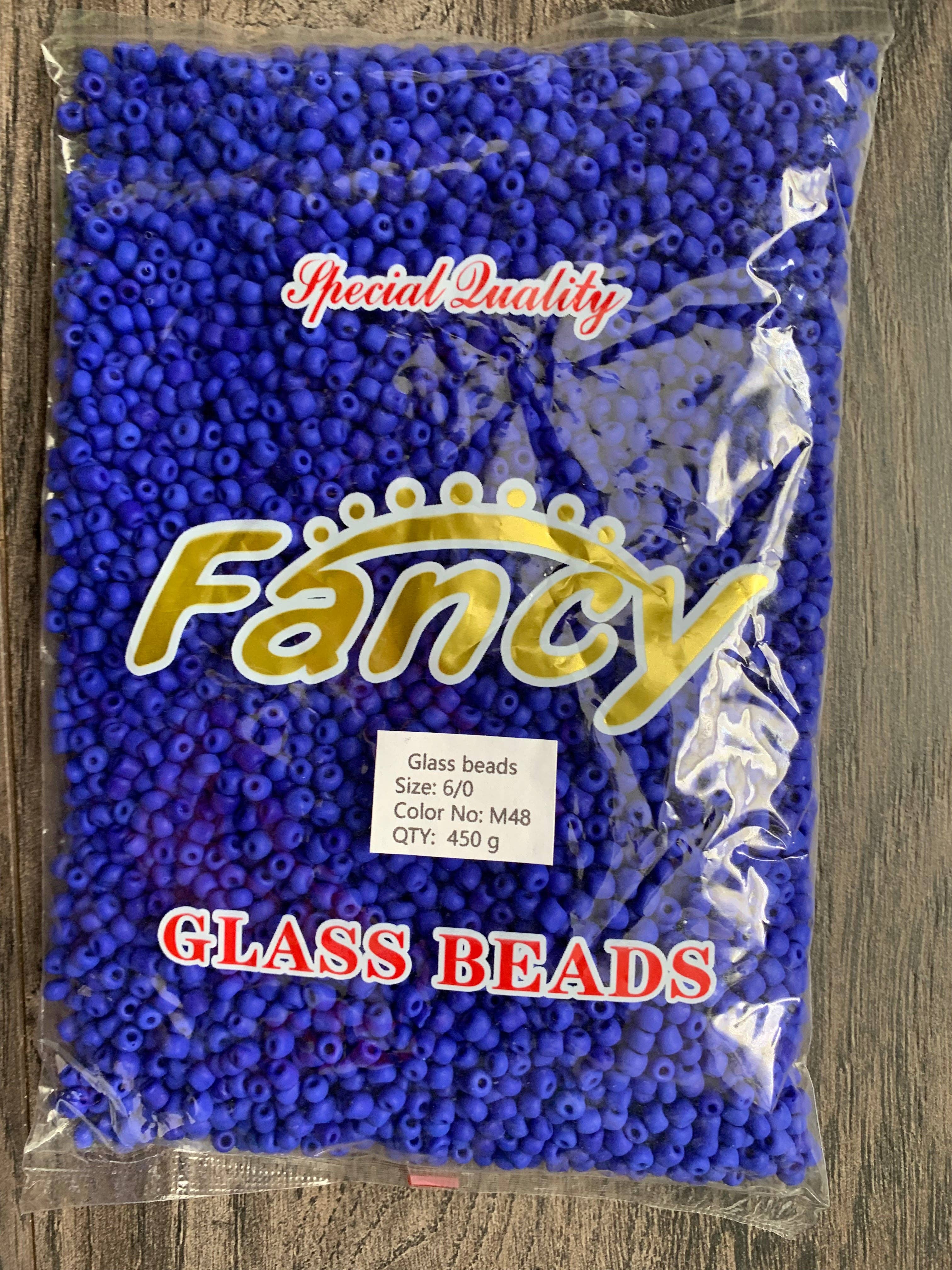 MaddieMayShop - Venta al por mayor Cuentas - Perlas de semillas 6/0, perlas de semillas a granel, perlas de vidrio esmerilado de 450 gramos28