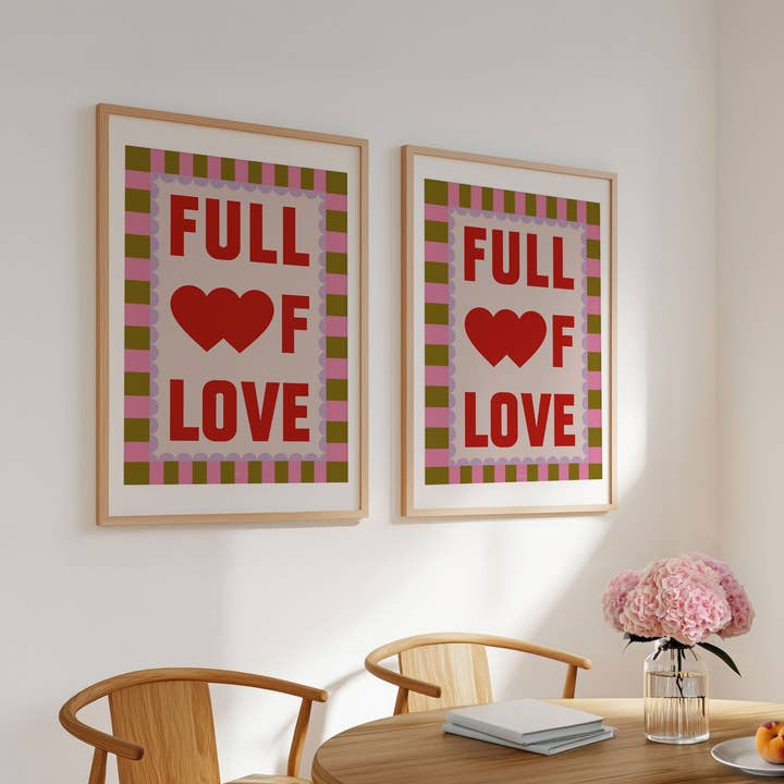Papier and Co. - Wholesale Poster - Poster - Plein d'amour1