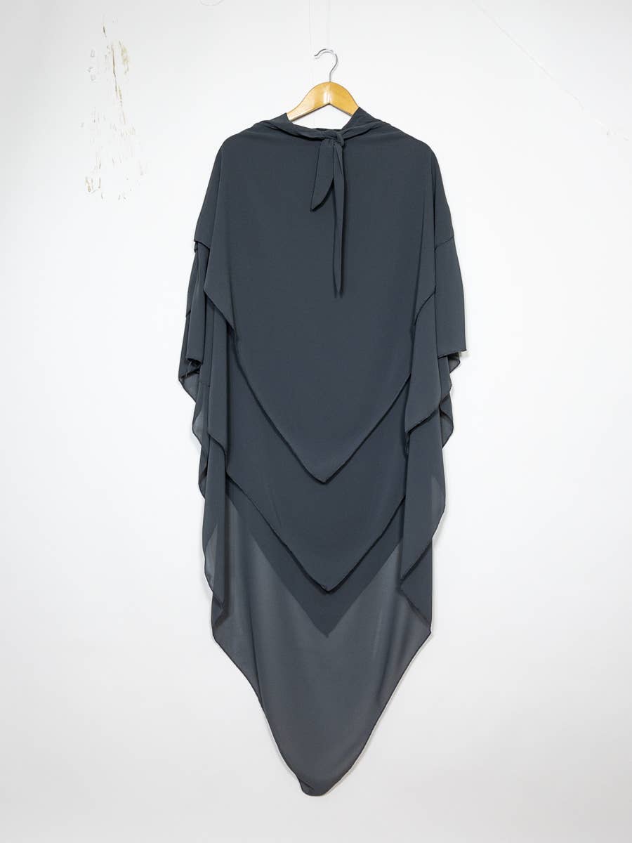 IDEAL OUTFIT - Wholesale Hijab - Women's - Khimar three shuttlecock for women ref:231711