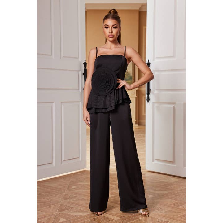 Enfärgad matchande byxset för wholesale av Chicways