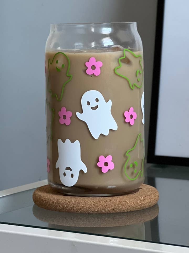 Copo Fantasma Fofo | Copo de café por atacado de Anissa Yanira Shop