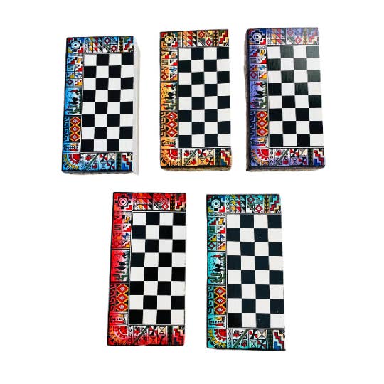 Zoe Artcrafts - Wholesale Board Game - Peruvian Handmade Chess Board Game 8x8"