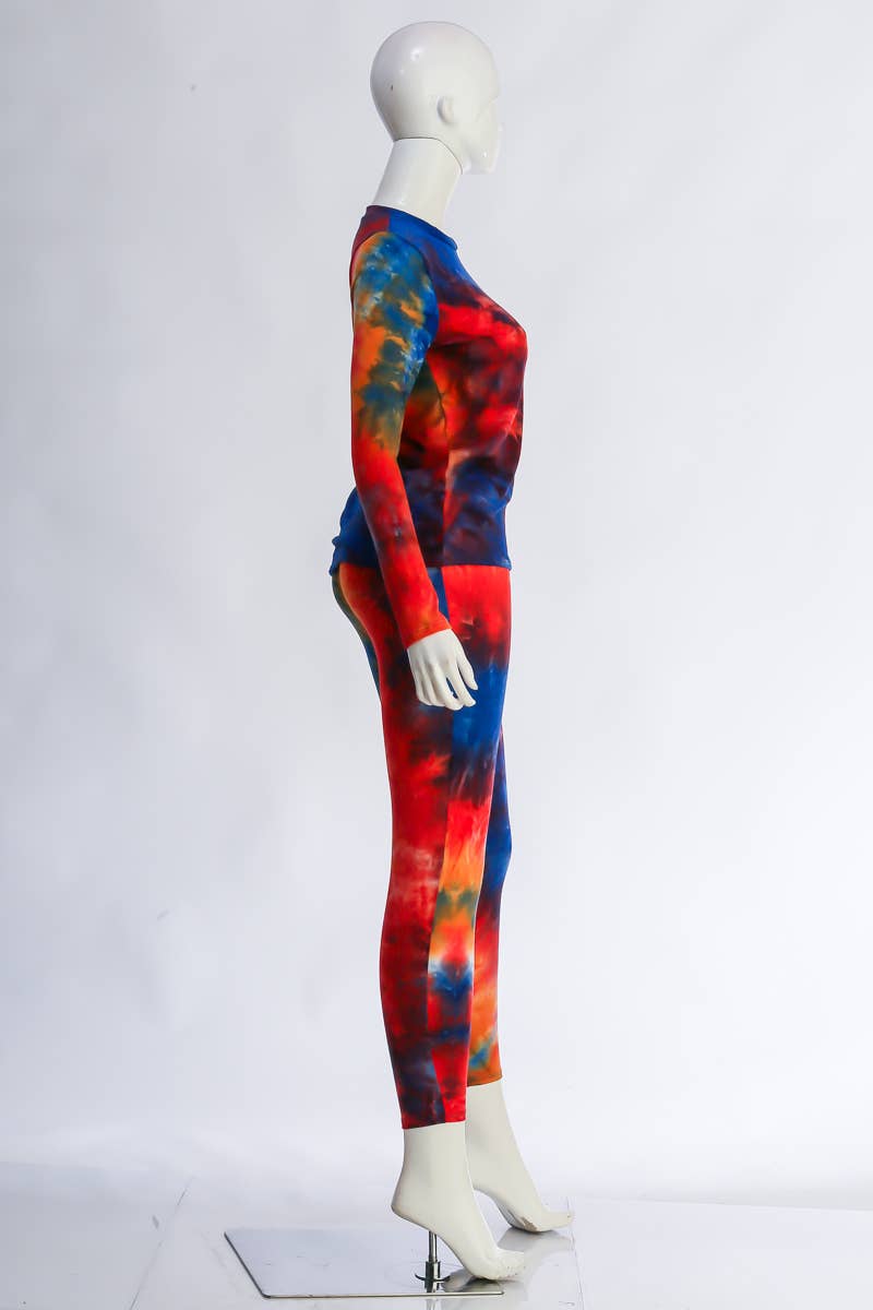 Multi T5827-B10603 Tie Dye 2-delige set voor groothandel op Faire4