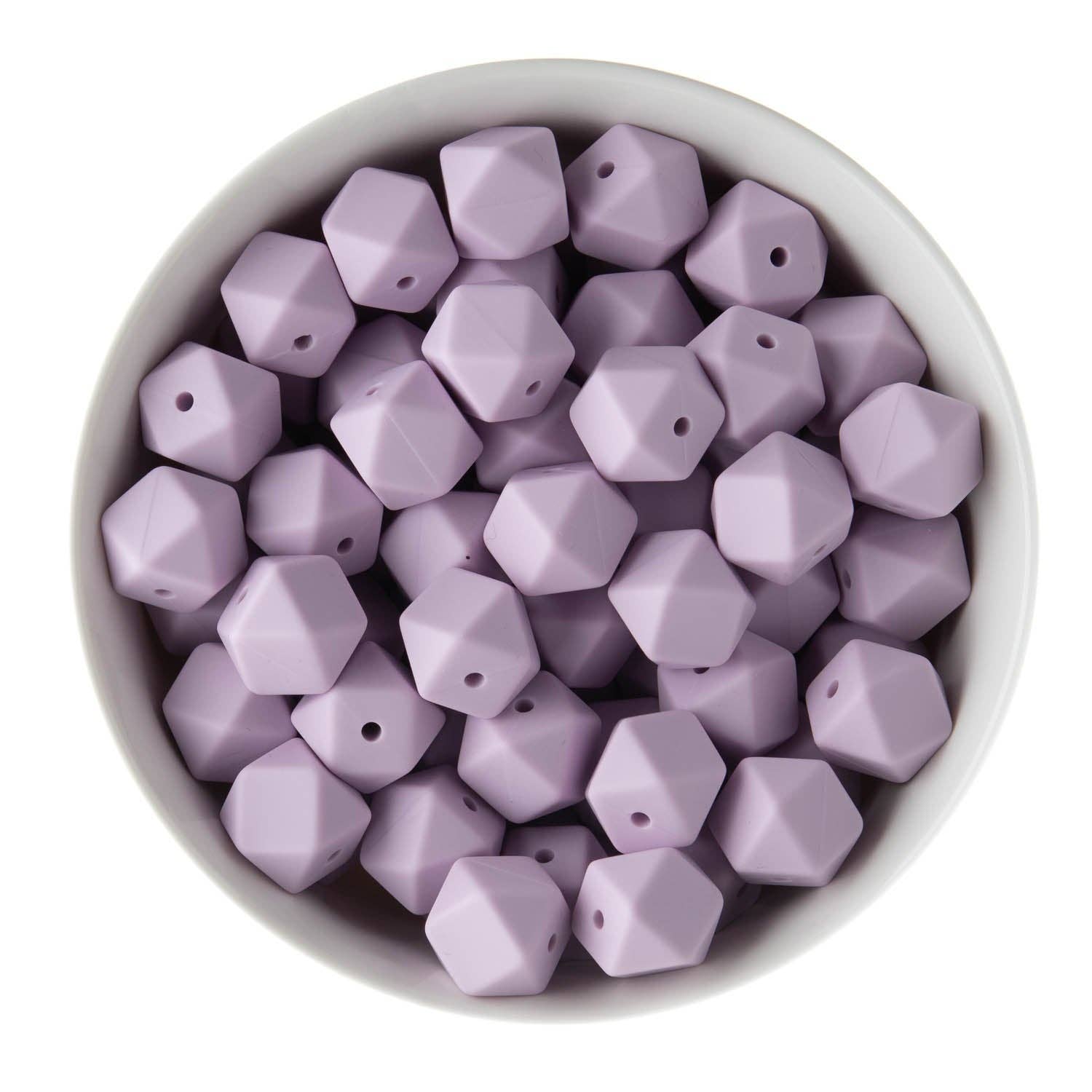Cara & Co Silicone Craft Supply – wholesale Beads – 14mm Hexagon Silicone Beads23