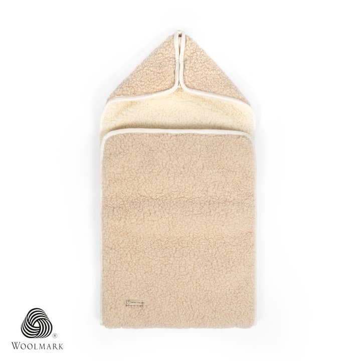 Sacco a pelo invernale in lana merino per navicella e passeggino per la vendita all'ingrosso da parte di SchnappFreude