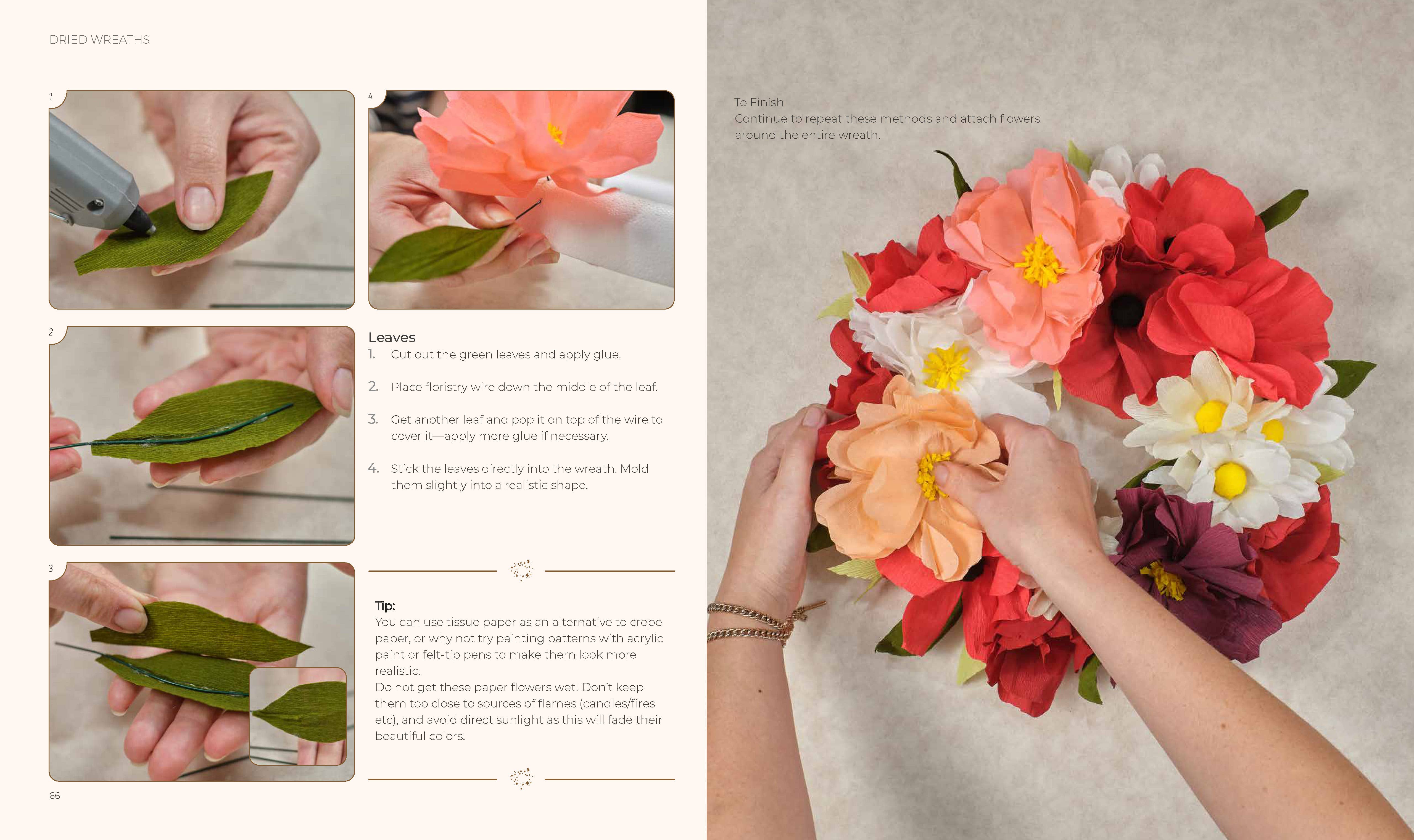 Schiffer Publishing – Crafts, Hobbies & DIY por atacado – Grinaldas: frescas, folhagens, forrageadas e artificiais5