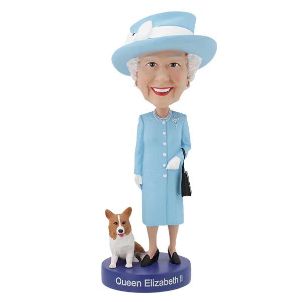 Royal Bobbles - Wholesale Decorative Figurine - Royal Bobbles Queen Elizabeth II Collectible Bobblehead