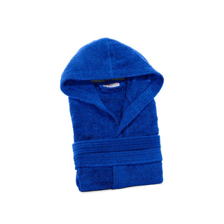 Albornoz con Capucha de Algodón Amazonia Amazon Exclusive Color Liso para venta al por mayor de caleffi spa