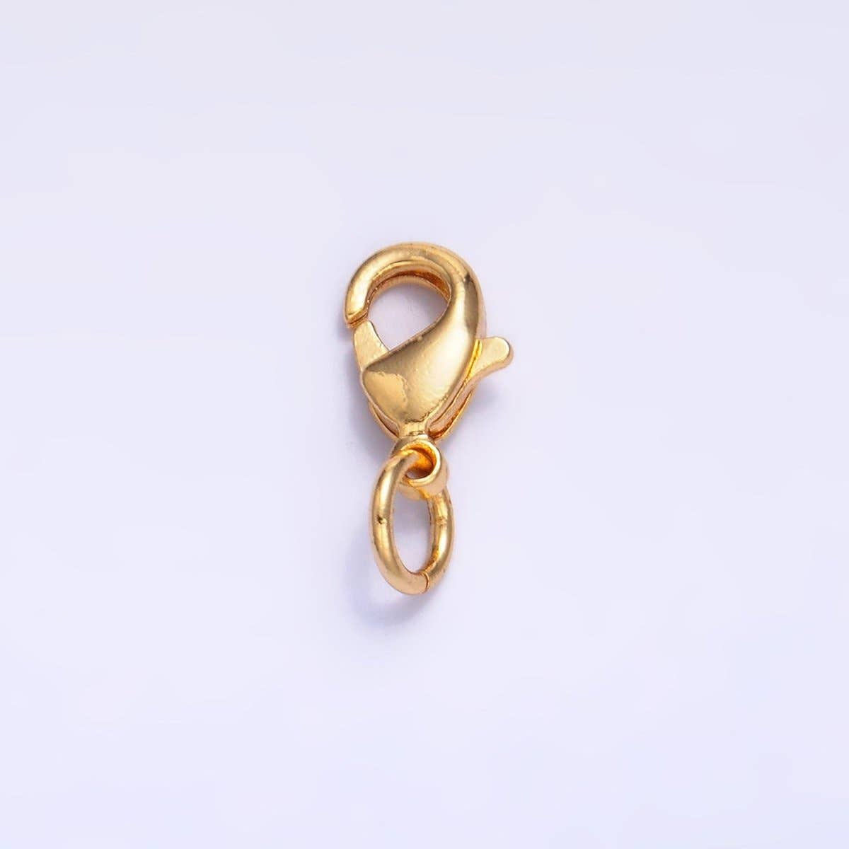 Aim Eternal - Wholesale Craft Supplies - 24K Gold Filled 12mm, 10mm, 15mm, 8mm Lobster Claw Clasps Closure Findings | Z1068 - Z10711