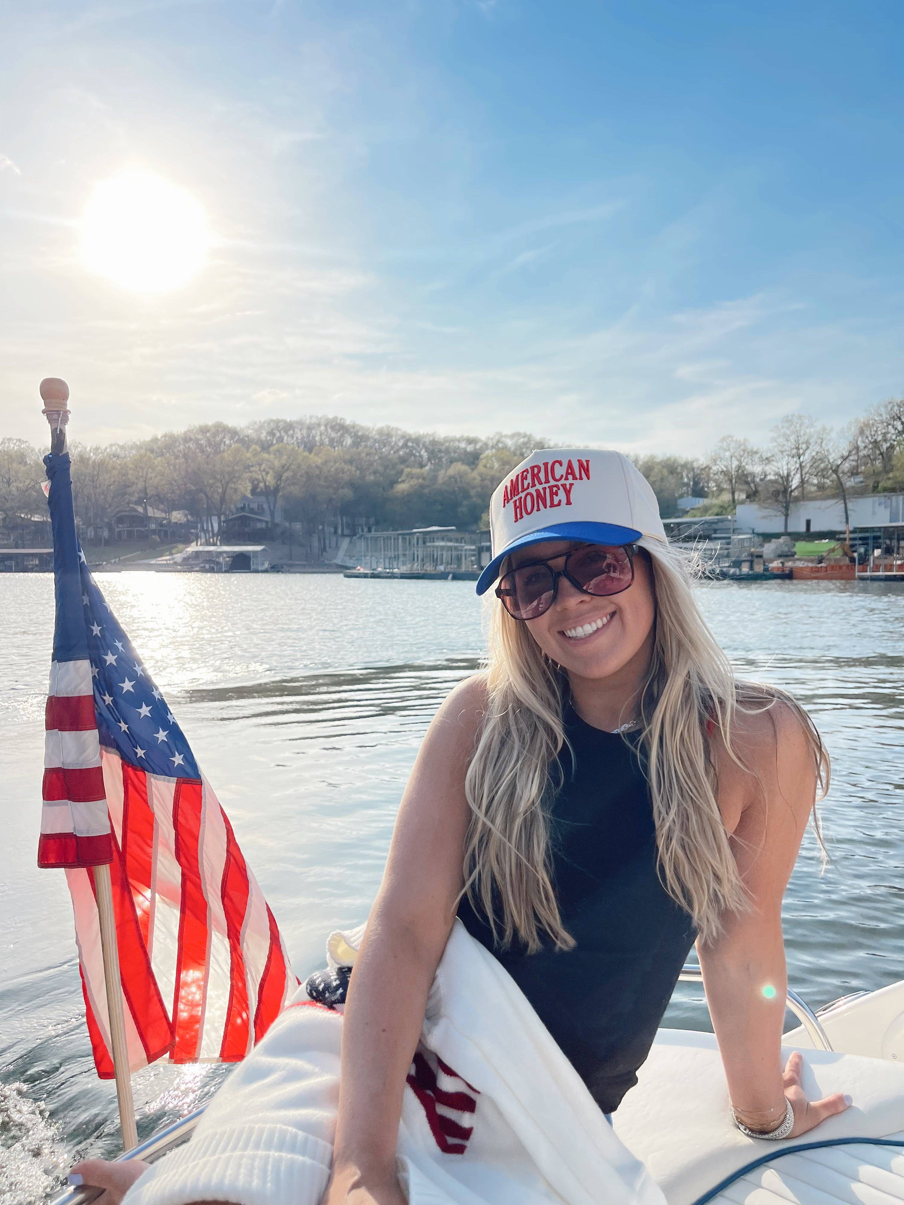 KENZKUSTOMZ - Wholesale Hat Accessory - Women's - American Honey Vintage Trucker Hat