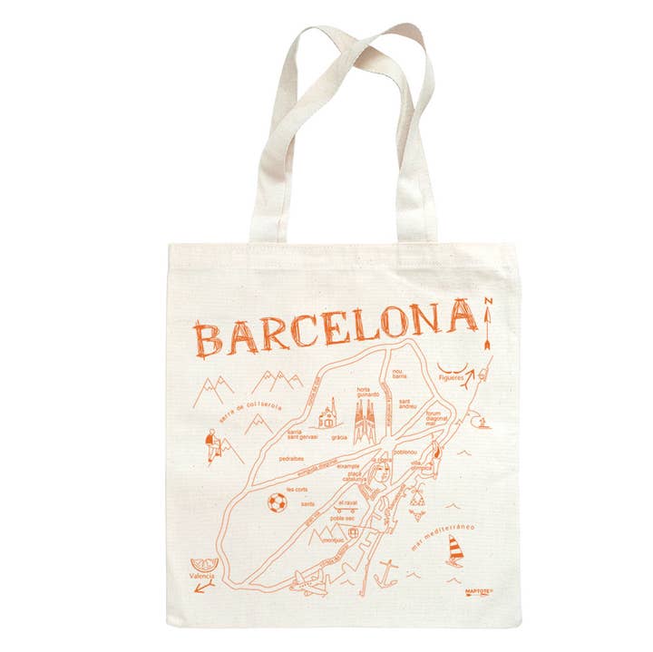 Maptote - Wholesale Grocery/Shopping Bag - Barcelona Grocery Tote