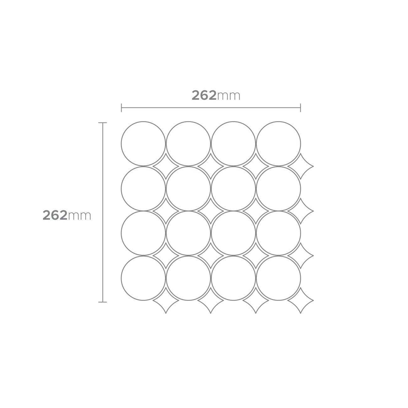 Thomas Avenue Ceramics - Wholesale Wall Tile - 12"x12" Ceramic Circular Mosaic Tile7