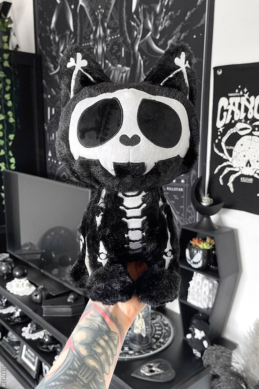 vampirefreaks - Vente Peluche – enfant et bébé - Peluche Skelekitty12