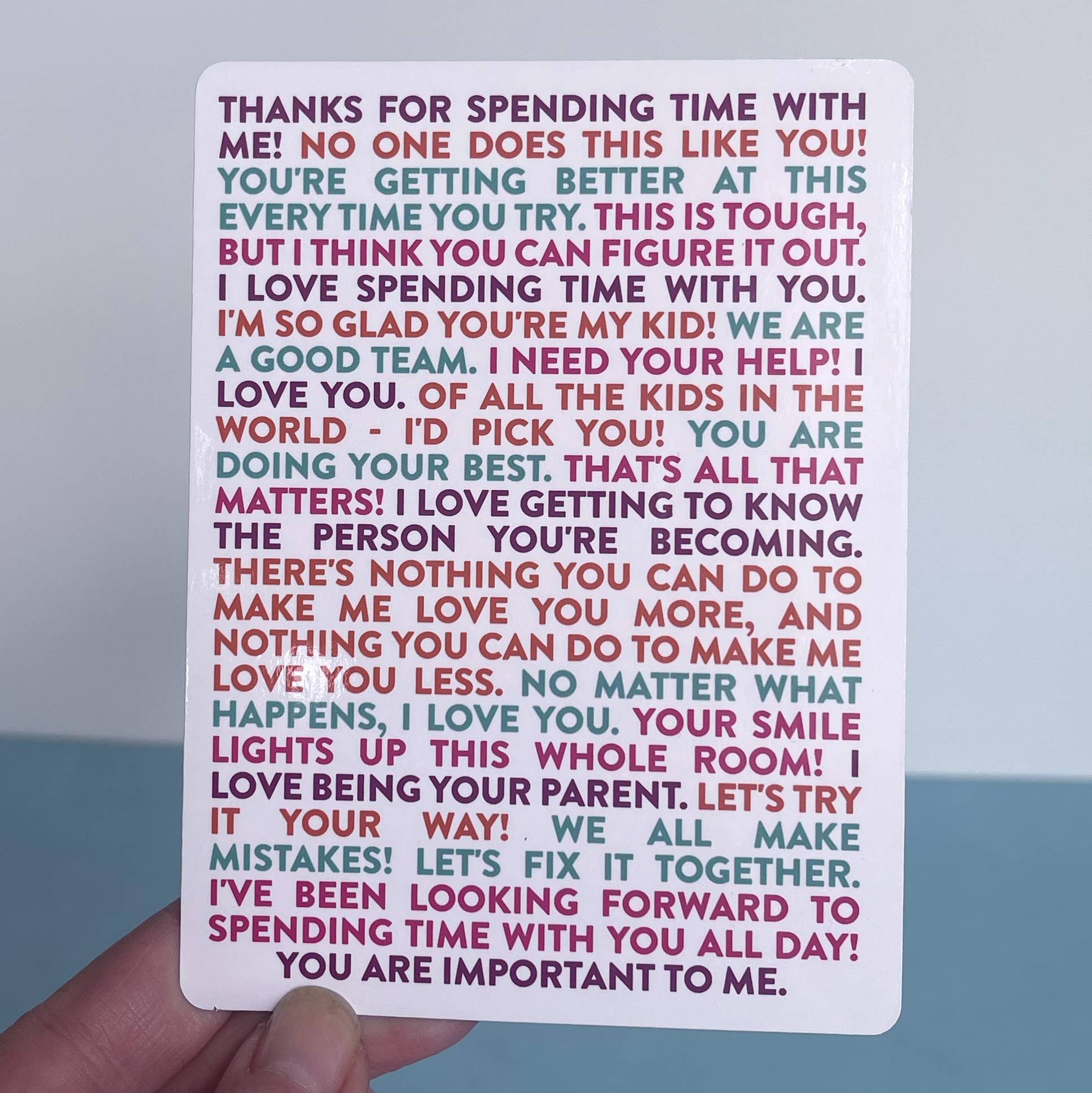 Mighty and Bright - Wholesale Card Game - Special Time Cards3