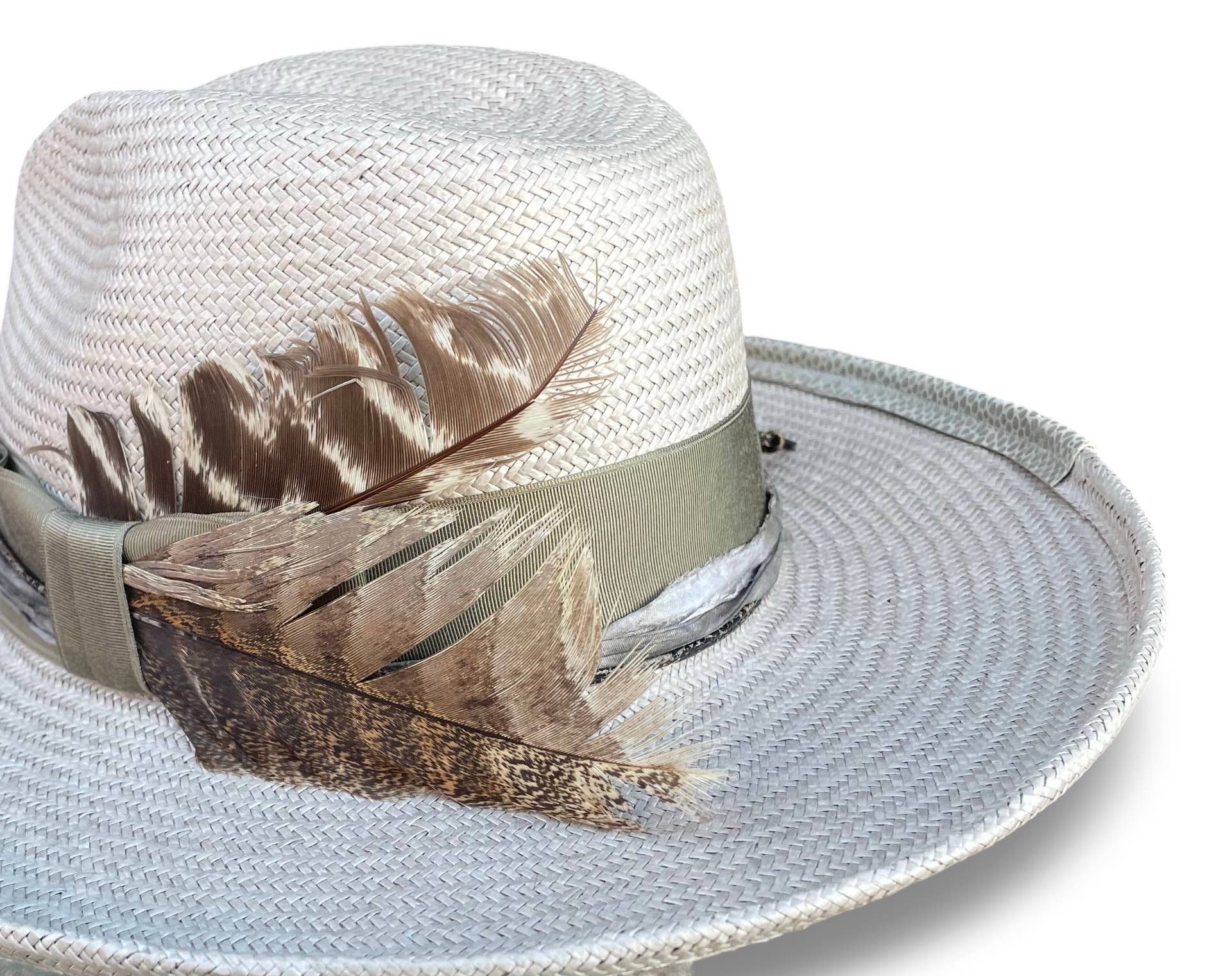 Cha Cha's House of Ill Repute – wholesale Fedora – Women’s – May -  Boho Shantung Straw Fedora13