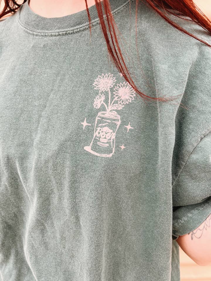 Rebel Rose - Venta al por mayor Camiseta serigrafiada - Mujer - camiseta beauty + bad decisions1