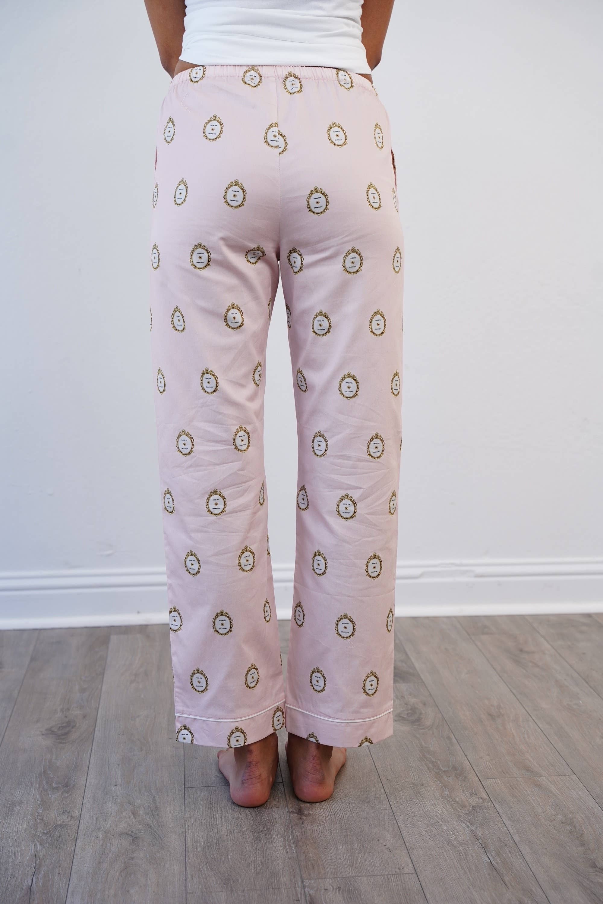 Toss Designs - Wholesale Sleepwear Bottom - Women's - Sleep/Lounge Pant - Press for Champagne2