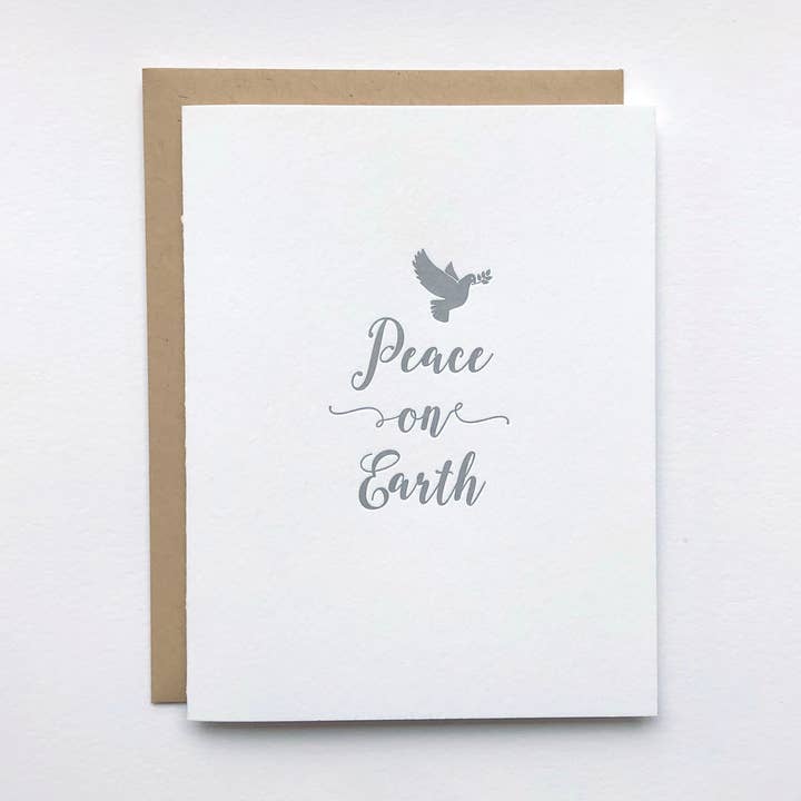 Peace on Earth (dove) for wholesale by Pistachio Press