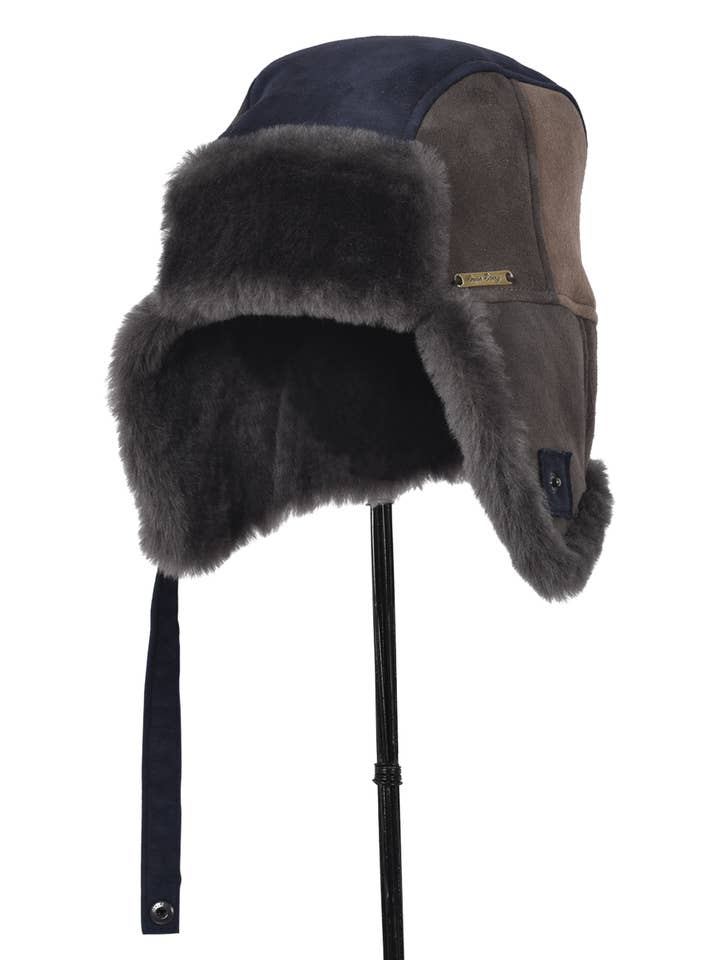 Sheepskin Classic Trapper Hat | Kent Sherpa Hat | Bomber Hat for wholesale by Owen Barry Ltd