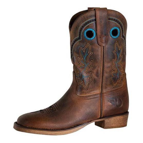 JPC Equestrian - Wholesale Boots - Kids - TuffRider Children's Rushmore Square Toe Western Boot1