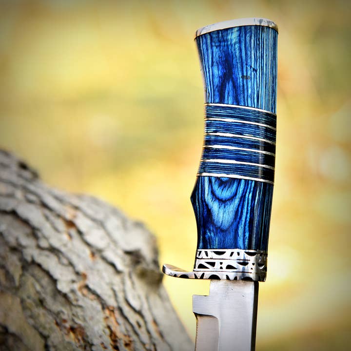 Deer Edge - Wholesale Pocket Knife/Holder - Fixed Blade Knife with Sheath - 9" Hunting Knife for men6