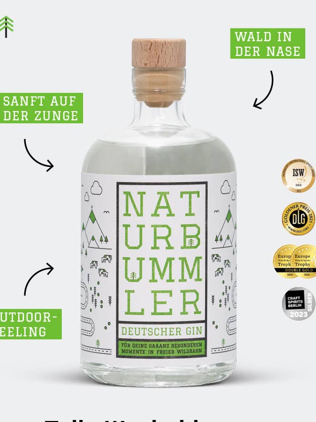 Naturomler Dry Gin por atacado de Manukat