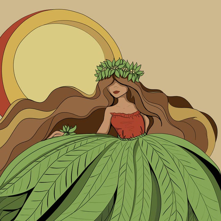 Schorrline Design - Wholesale Art Print - Hula