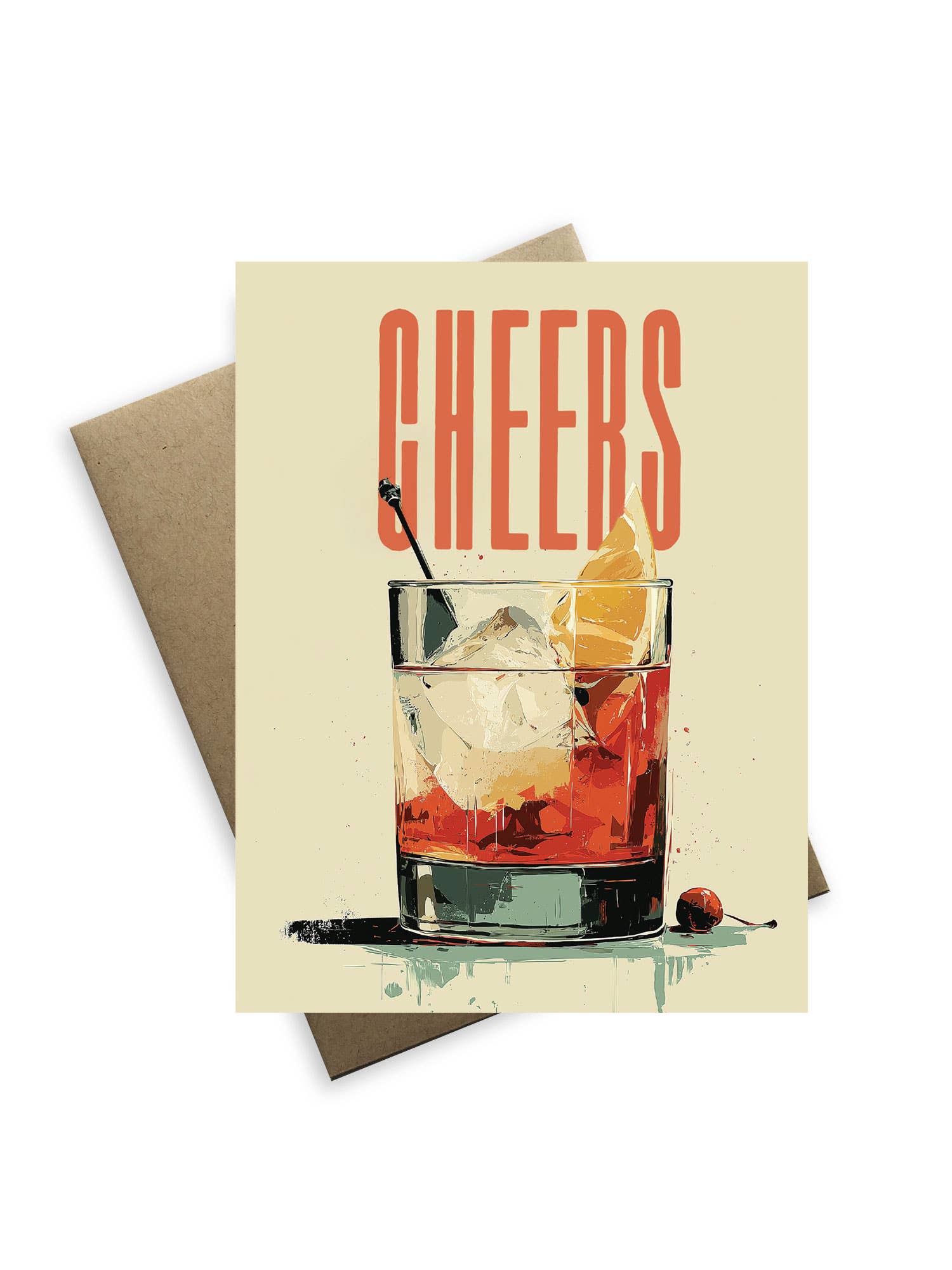 Tiramisu Paperie - Wholesale Birthday Card - THE DOLCE COLLECTION-Cheers, Birthday, Celebrations, Drink0
