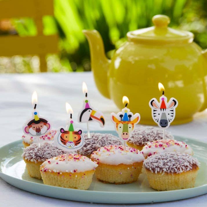 Talking Tables USA - Wholesale Cake Candle - Animal Birthday Candles | Cake Candles |1